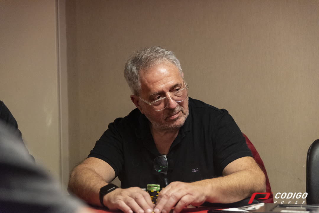 Juan Aloe lideró el Día 1B del Godzilla DeepStack en Madero