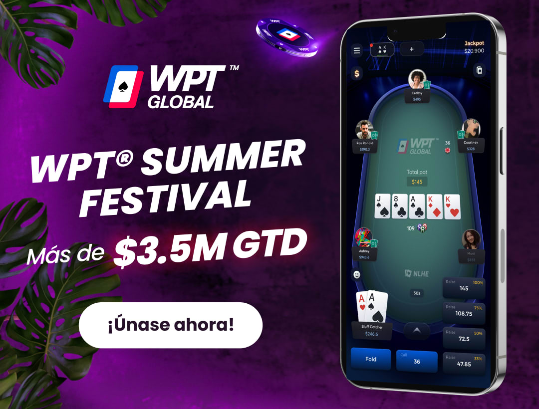 Sigue el WPT Summer Festival con grandes eventos