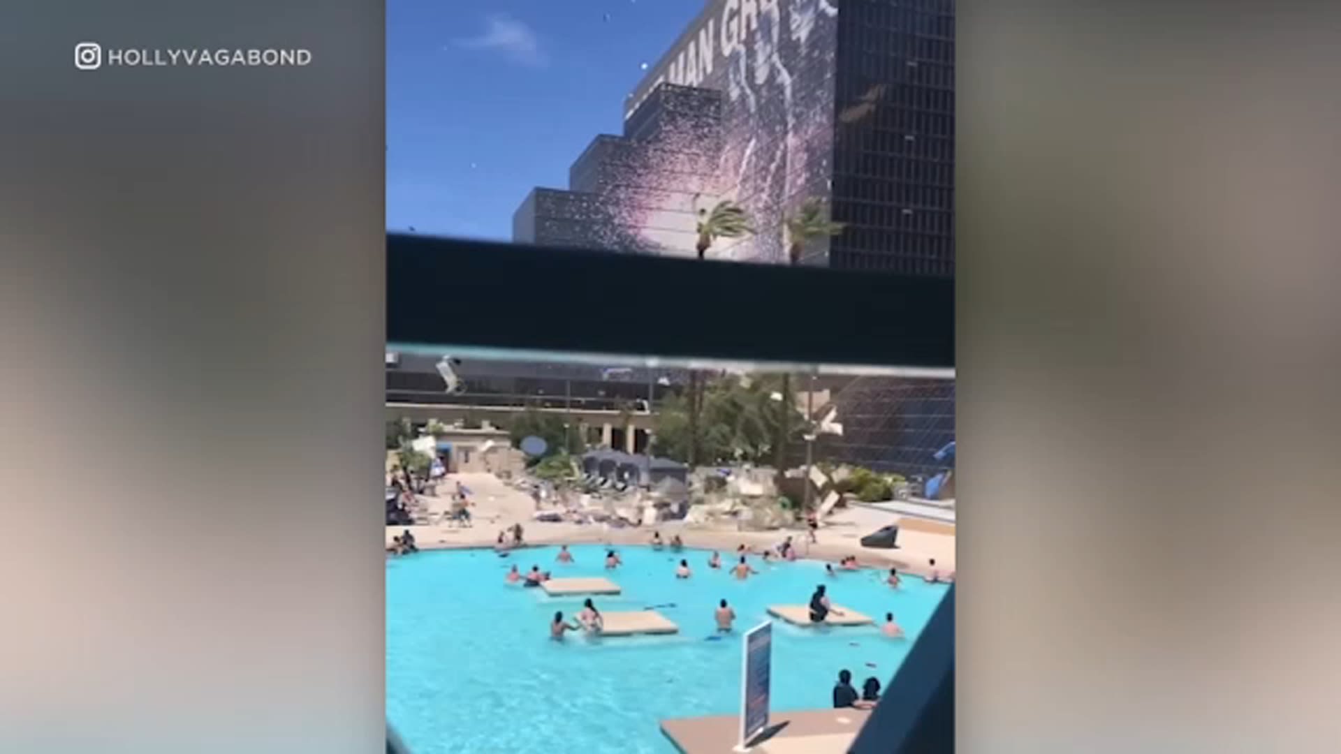 [VIDEO] Un mini tornado sorprendió a muchos en Las Vegas