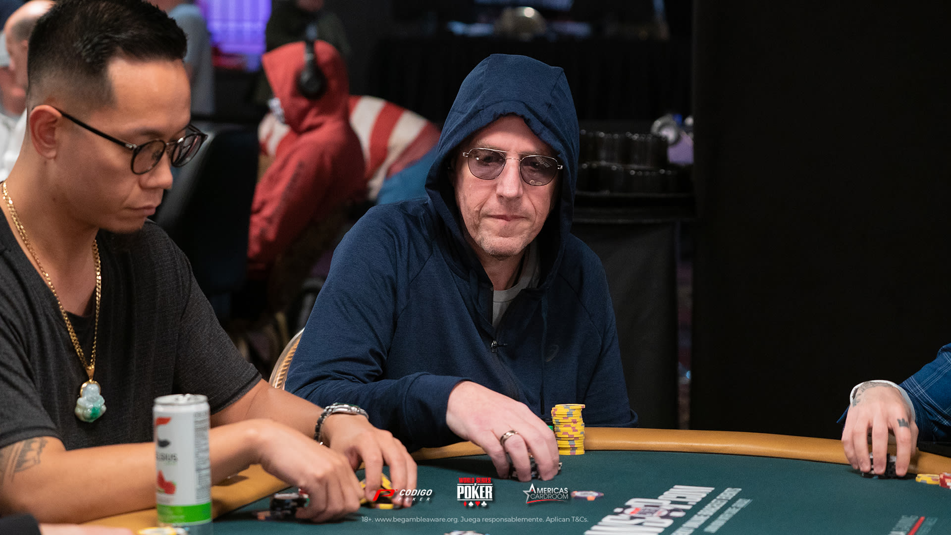 Korn es uno de los mejores del estelar Evento #19 de la WSOP