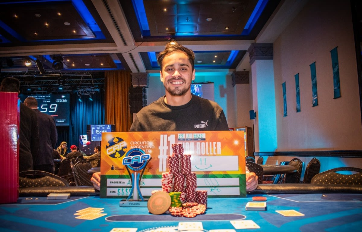 Dos Santos se cargó el High Roller del CAP Neuquén