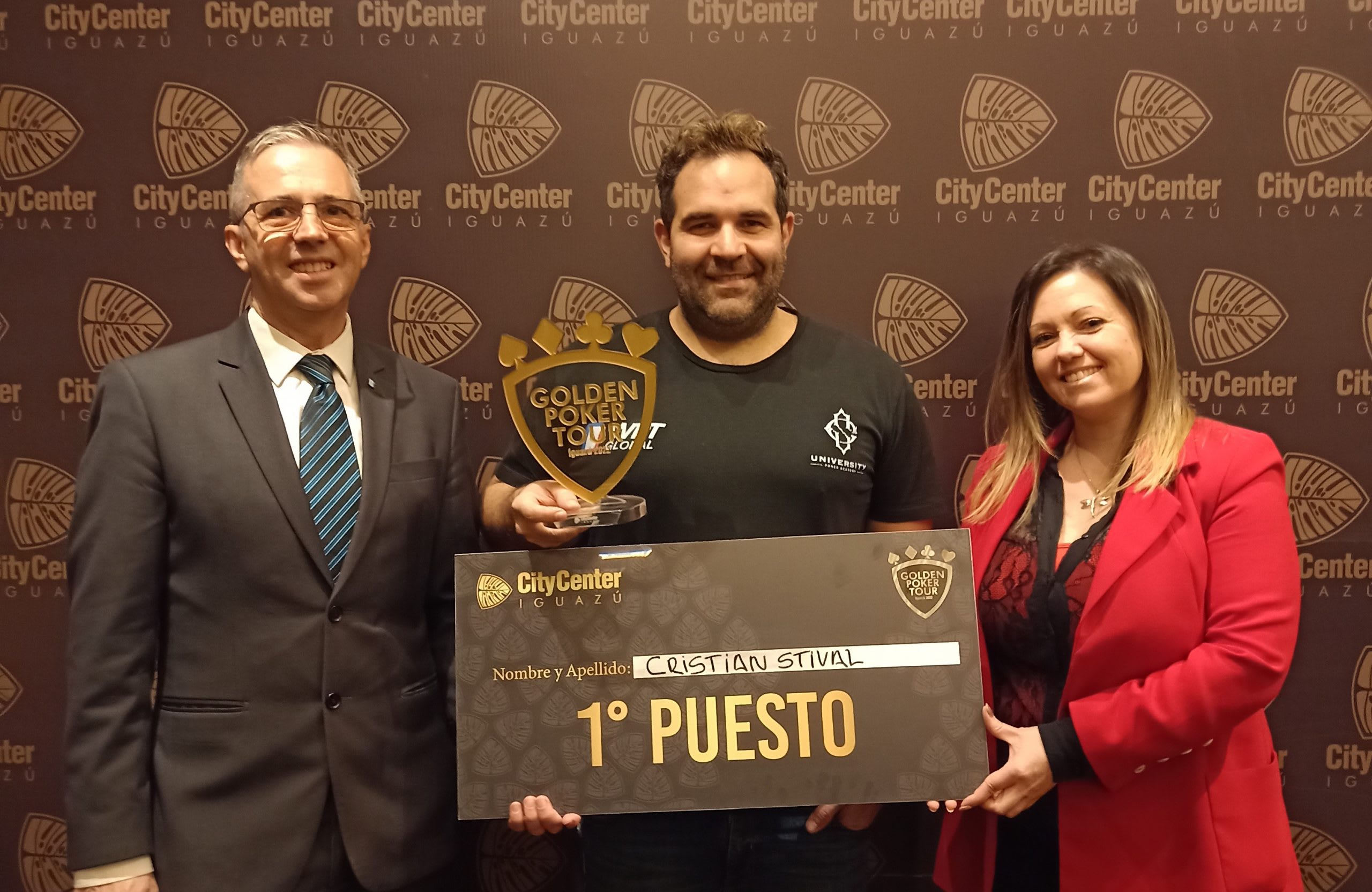 Stival se llevó el Golden Poker Tour en Iguazú
