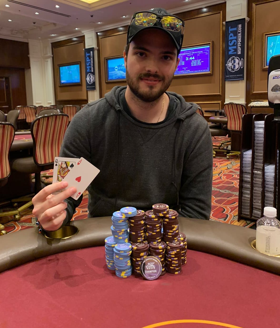 Óscar Zermeño es campeón del Monsterstack en The Venetian