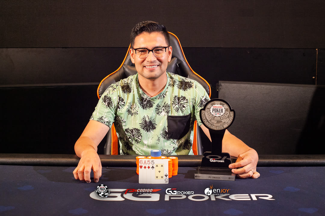 Maldonado se llevó el Evento #10 de la WSOP Uruguay