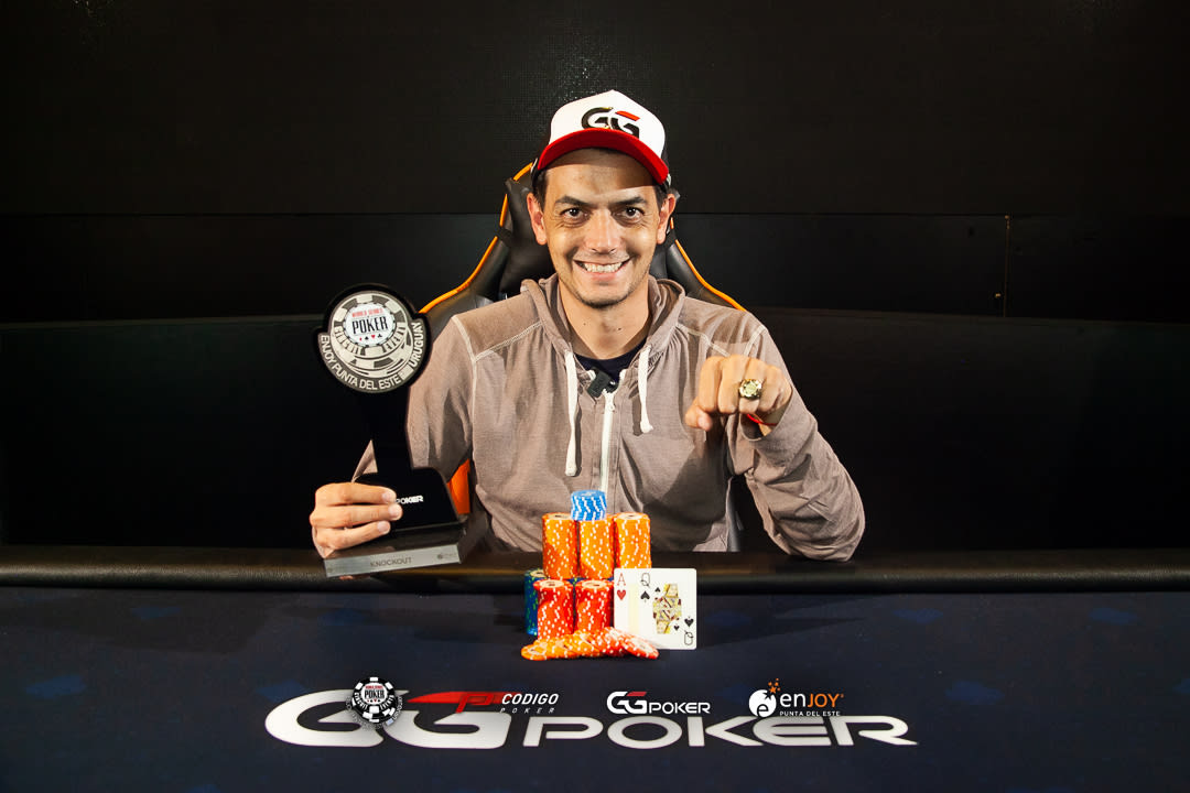 Andreu también tiene su anillo de WSOP Uruguay