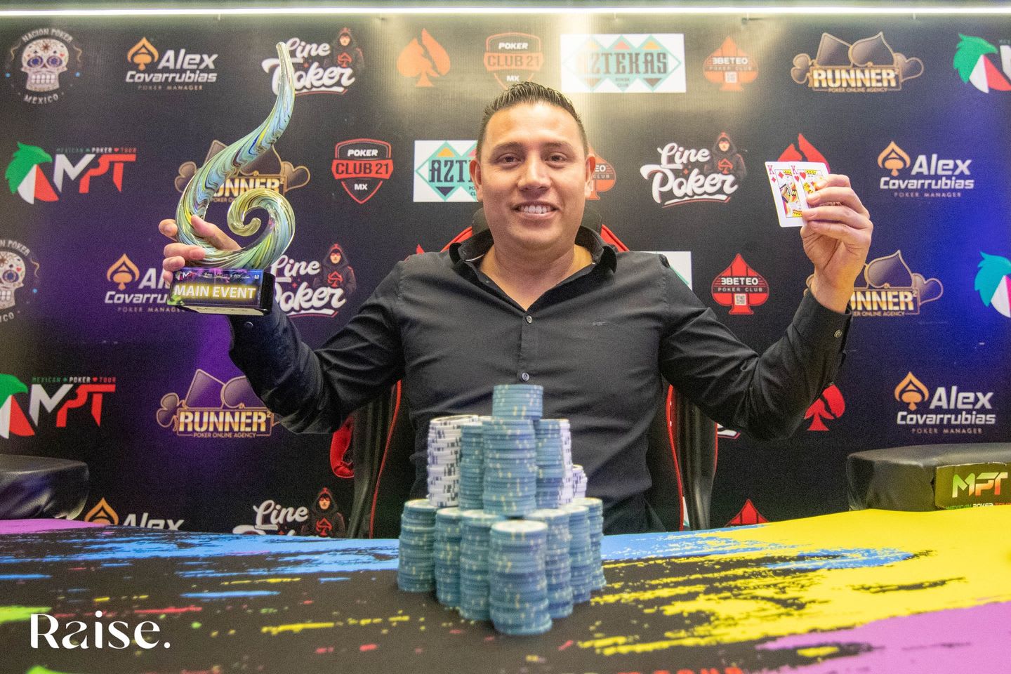 Rodríguez se coronó campeón del Main Event en Aguascalientes