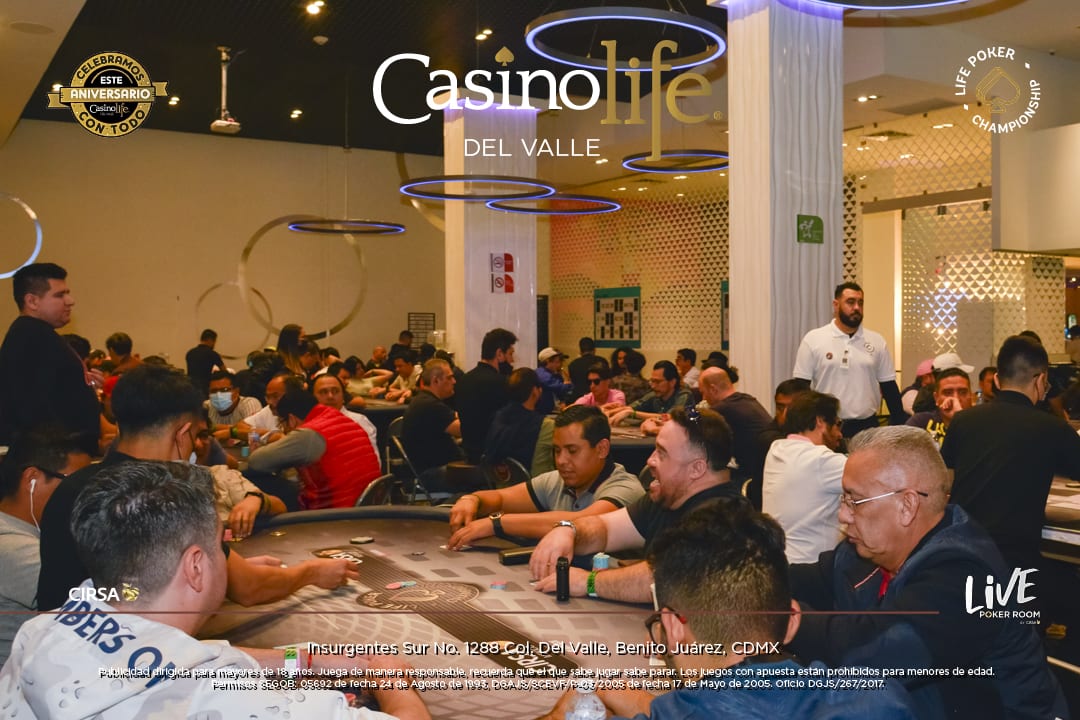 ¡Comienza el Main Event en el Casino Life de CDMX!