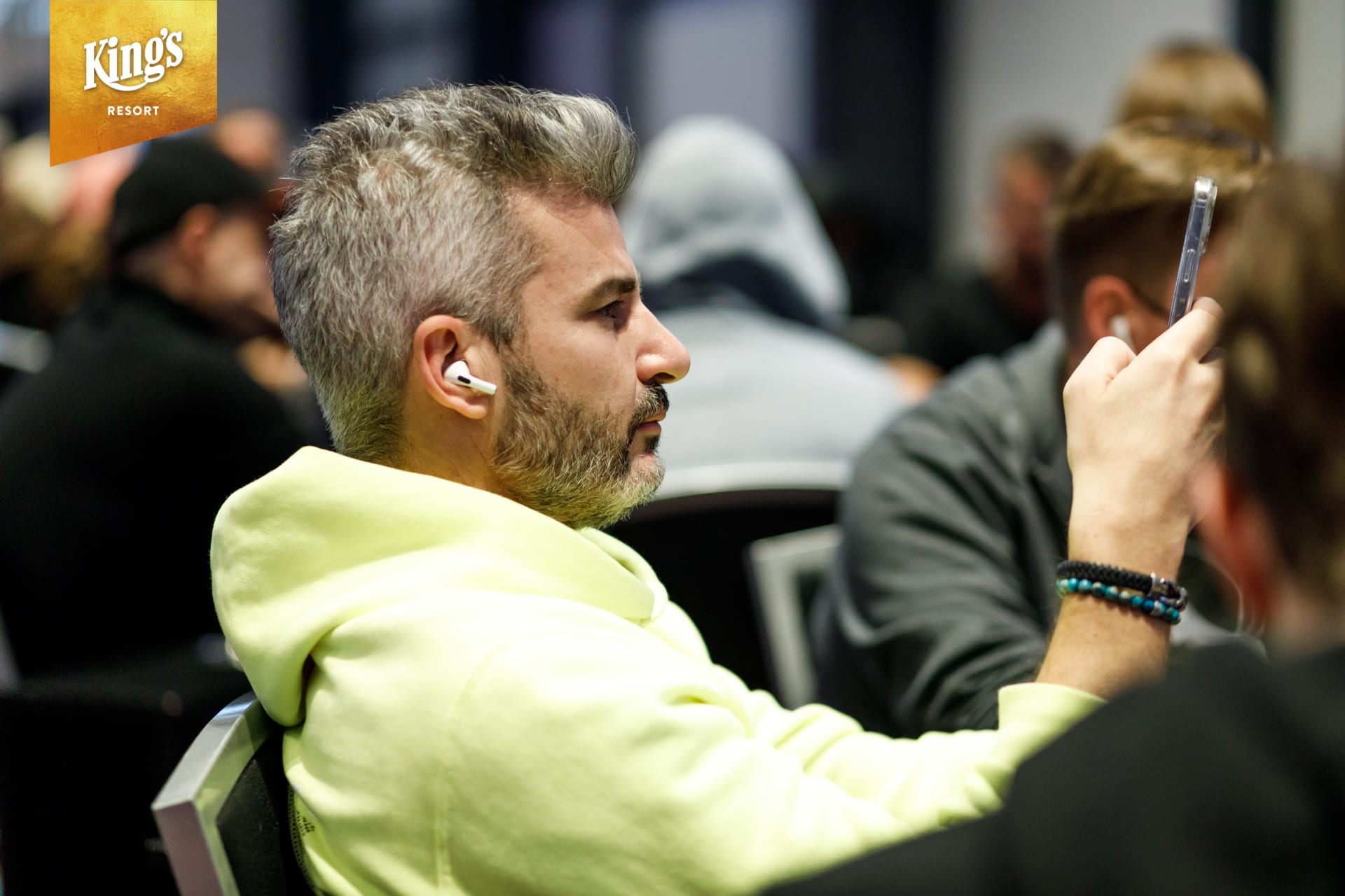 Nacho Barbero es el único latino en el Día 3 del Main Event