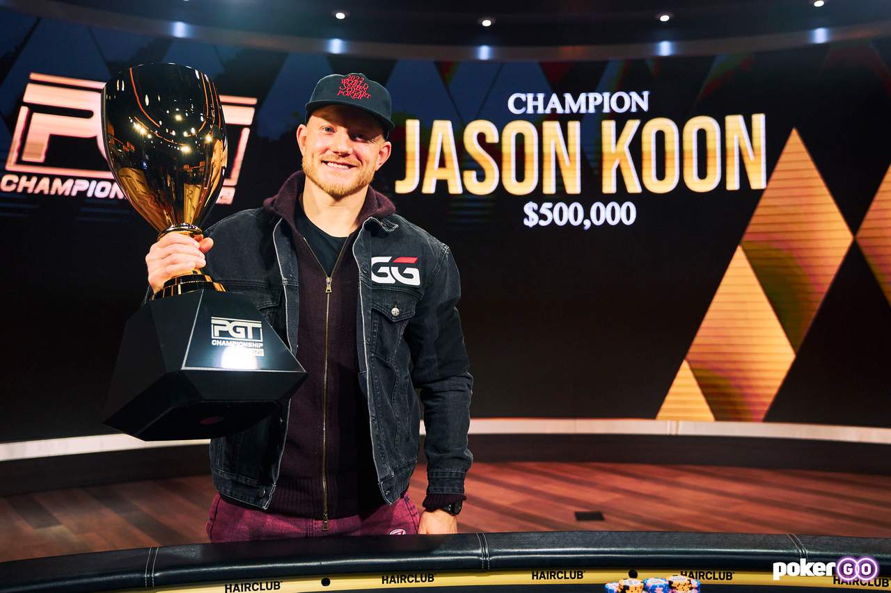 Jason Koon ganó el PGT Championship por US$500.000