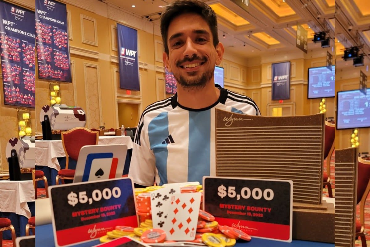 Cirillo ganó un Mistery Bounty y se llevó más de US$480K