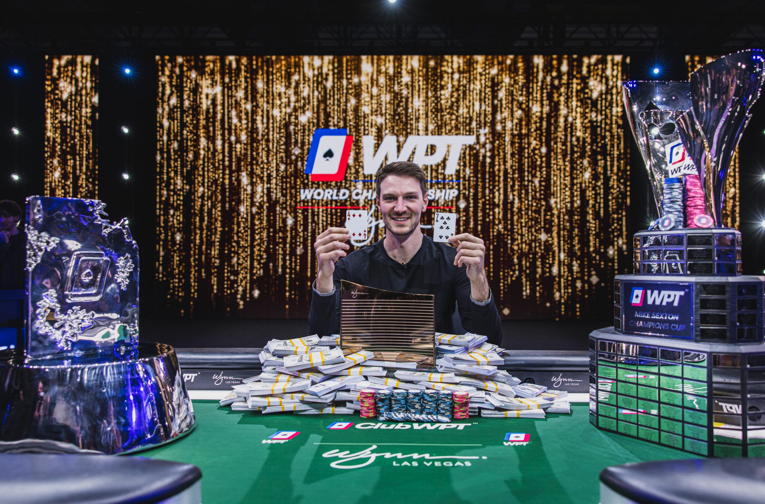 ¡Eliot Hudon ganó el WPT World Championship!