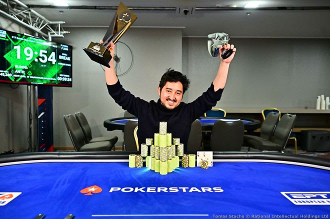Rodrigo Seiji hizo el back to back en el EPT Praga
