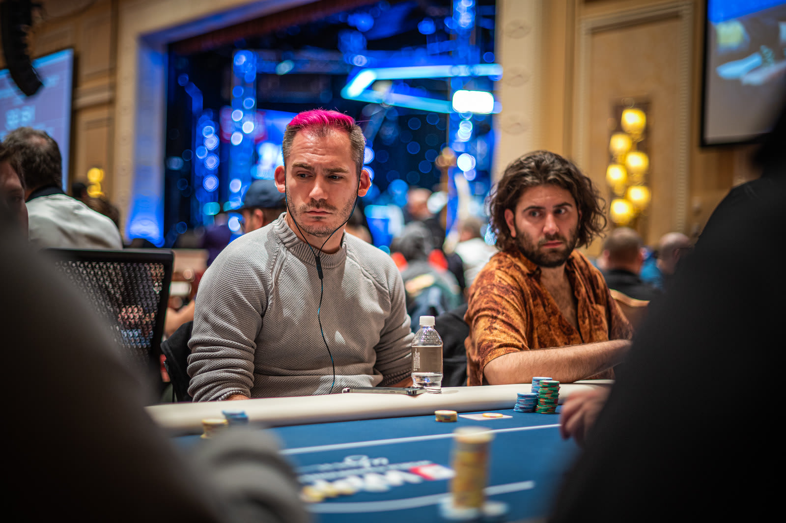 Bonomo lidera la acción del WPT Championship