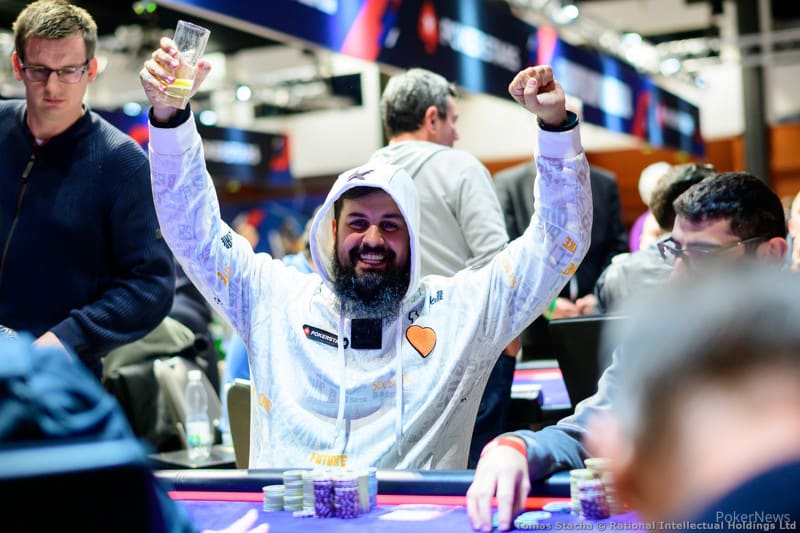 Papo MC llegó lejos en el Eureka Main Event de Praga