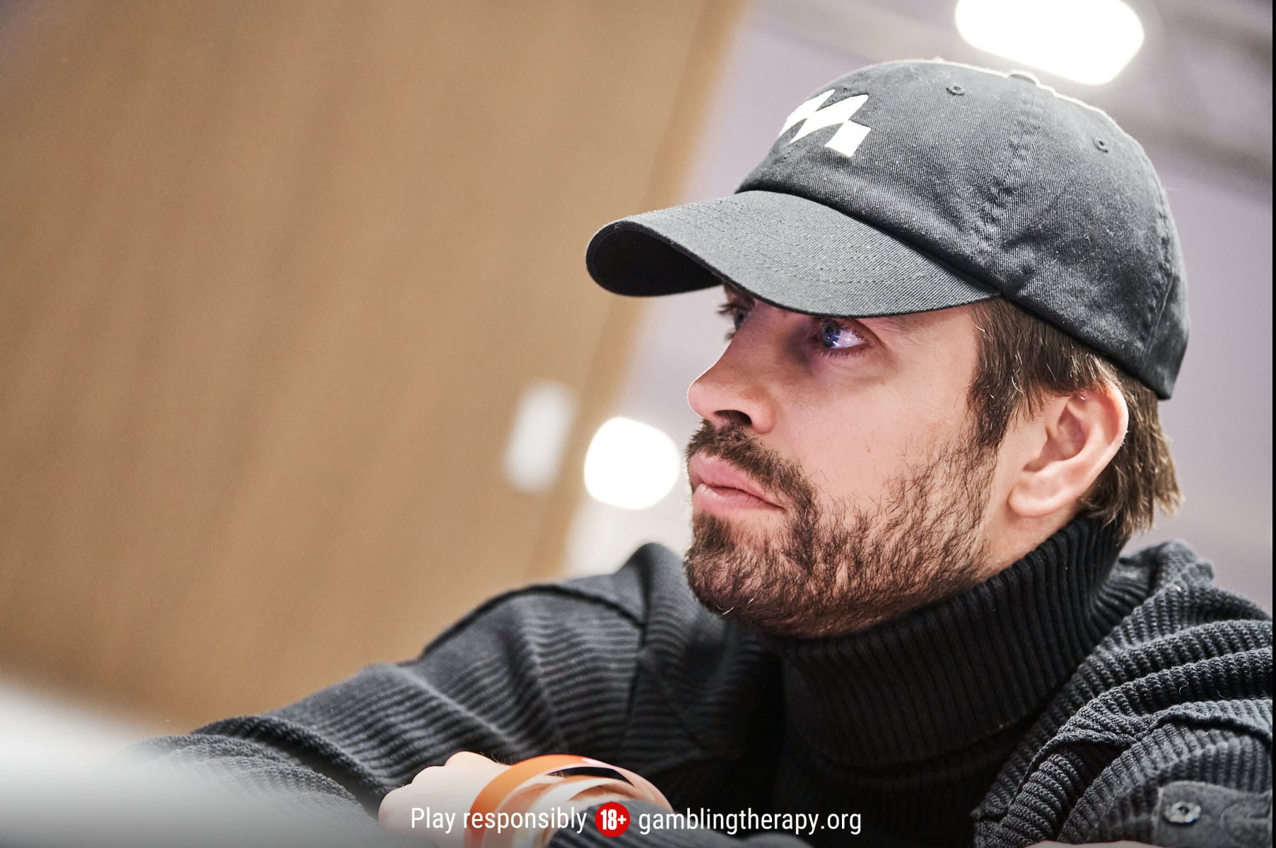 Piqué apareció en Praga para jugar el High Roller €50K