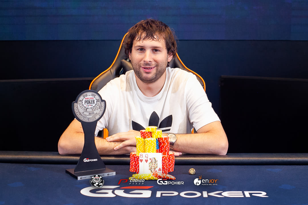 Moure se llevó el High Roller de la WSOP Uruguay