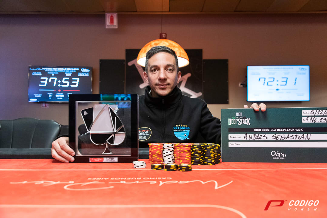 Andrés gritó campeón en el último High Godzilla del año