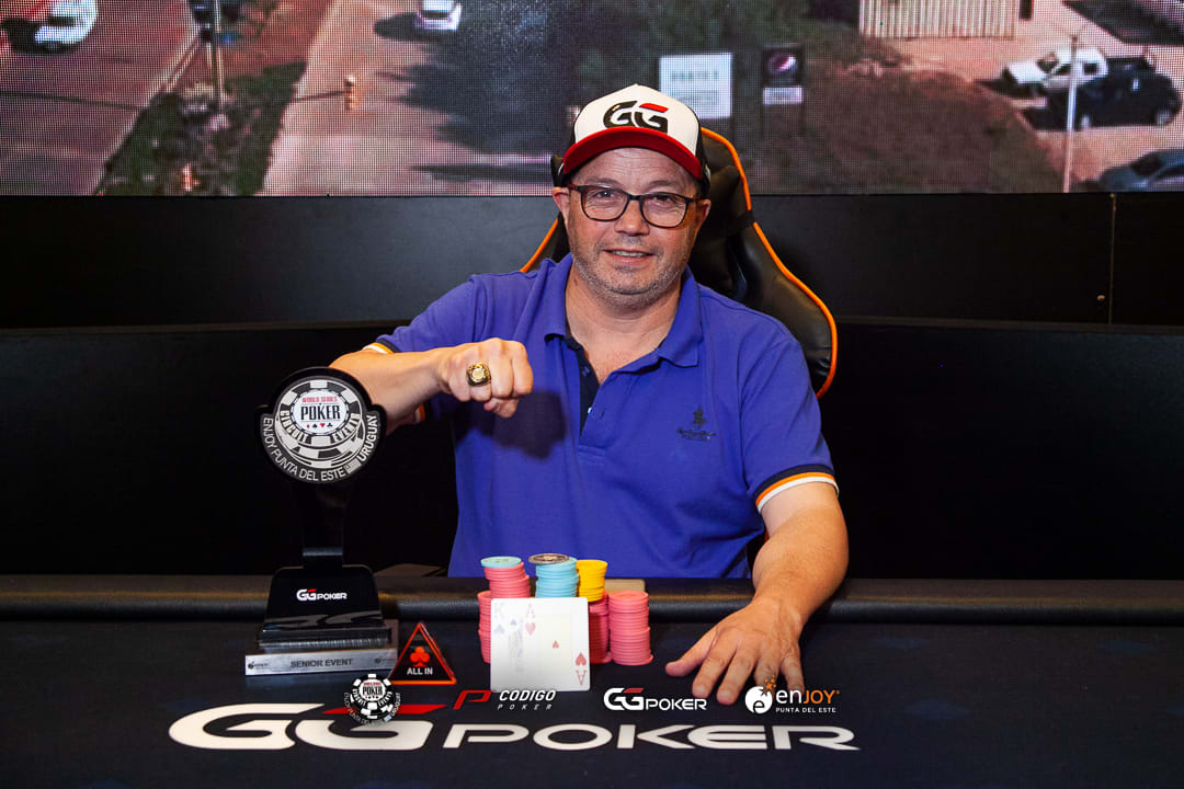 Piazza arrancó la WSOP Uruguay de la mejor manera