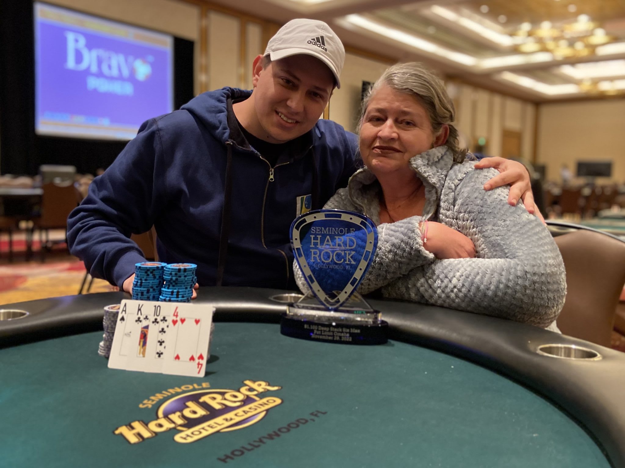 Rodríguez le dio a Colombia un título del Rock &#8216;N&#8217; Roll Poker Open