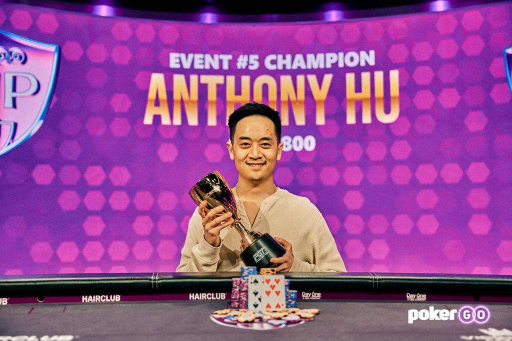 Anthony Hu está imparable en la PokerGO Cup