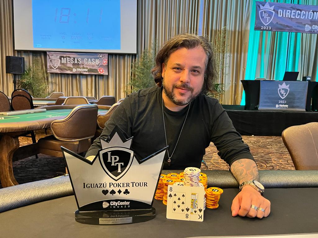 La revancha que se tomó Vilches en el Iguazú Poker Tour