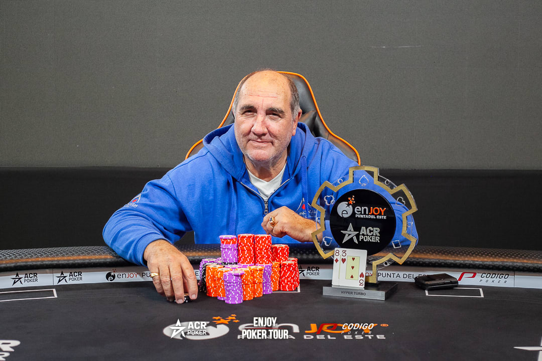 No podía faltar el triunfo del Máquina en el Enjoy Poker Tour