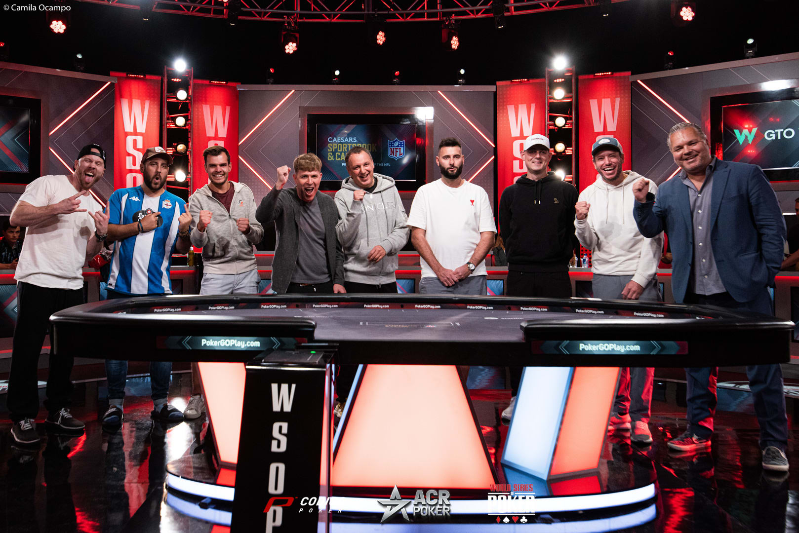 Aquí están, estos son: los finalistas del Main Event de la WSOP 2023