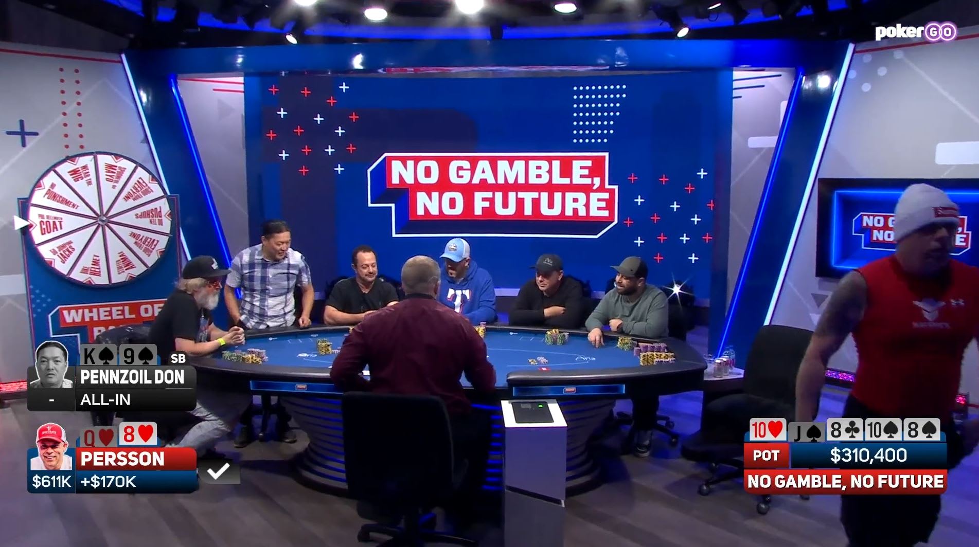 [VIDEO] Jugaron un pozo de US$310K sin prestar atención y pasó esto