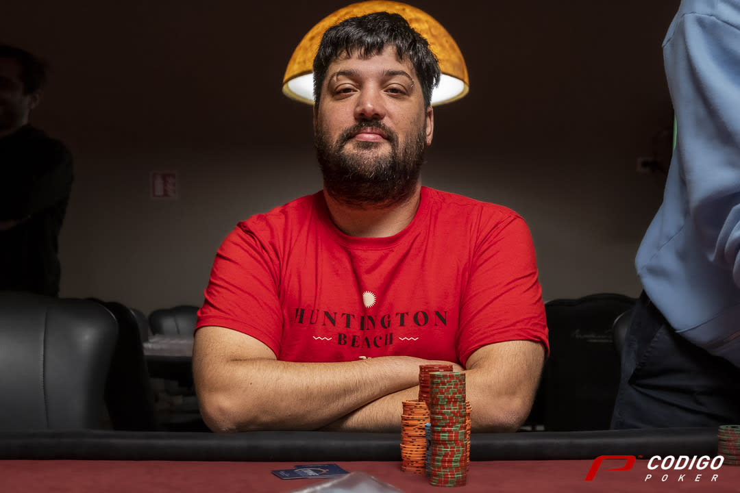 Lucas Cortijo se adelantó en el High Roller