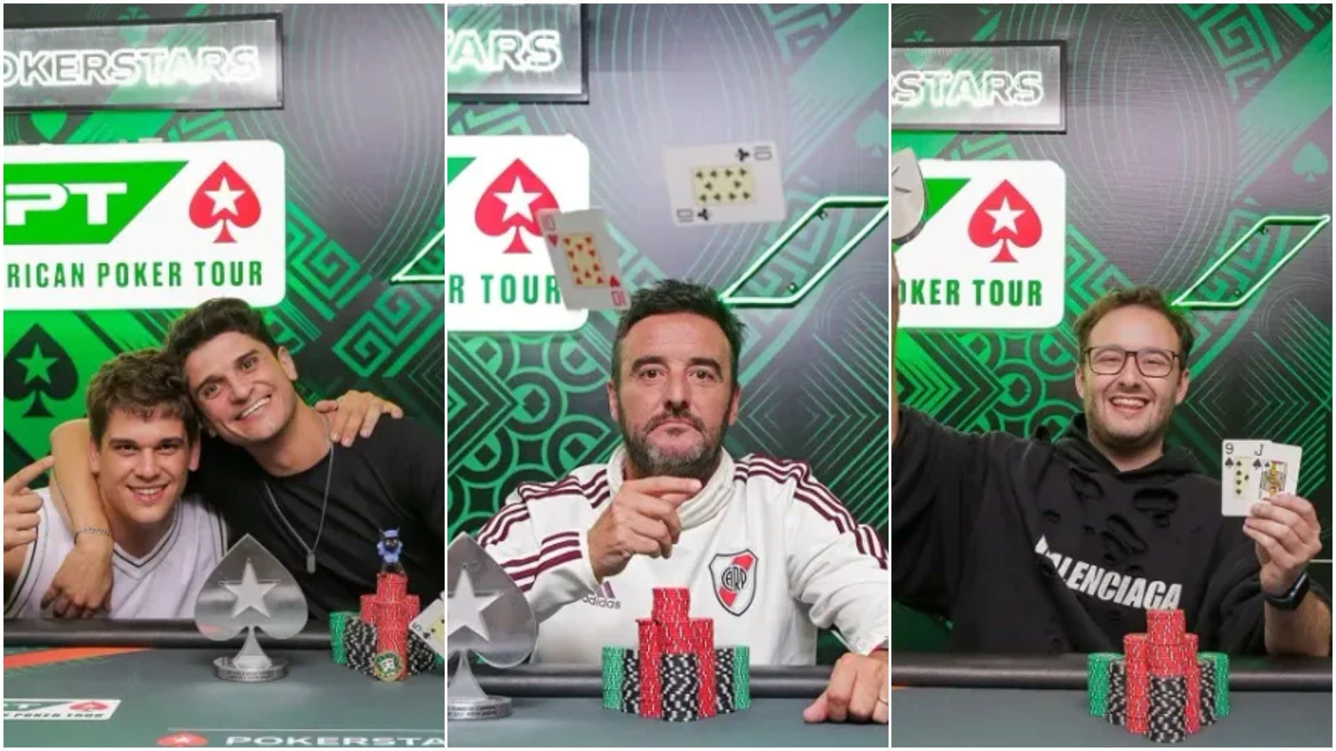 El primer día del LAPT Río dejó tres campeones argentinos