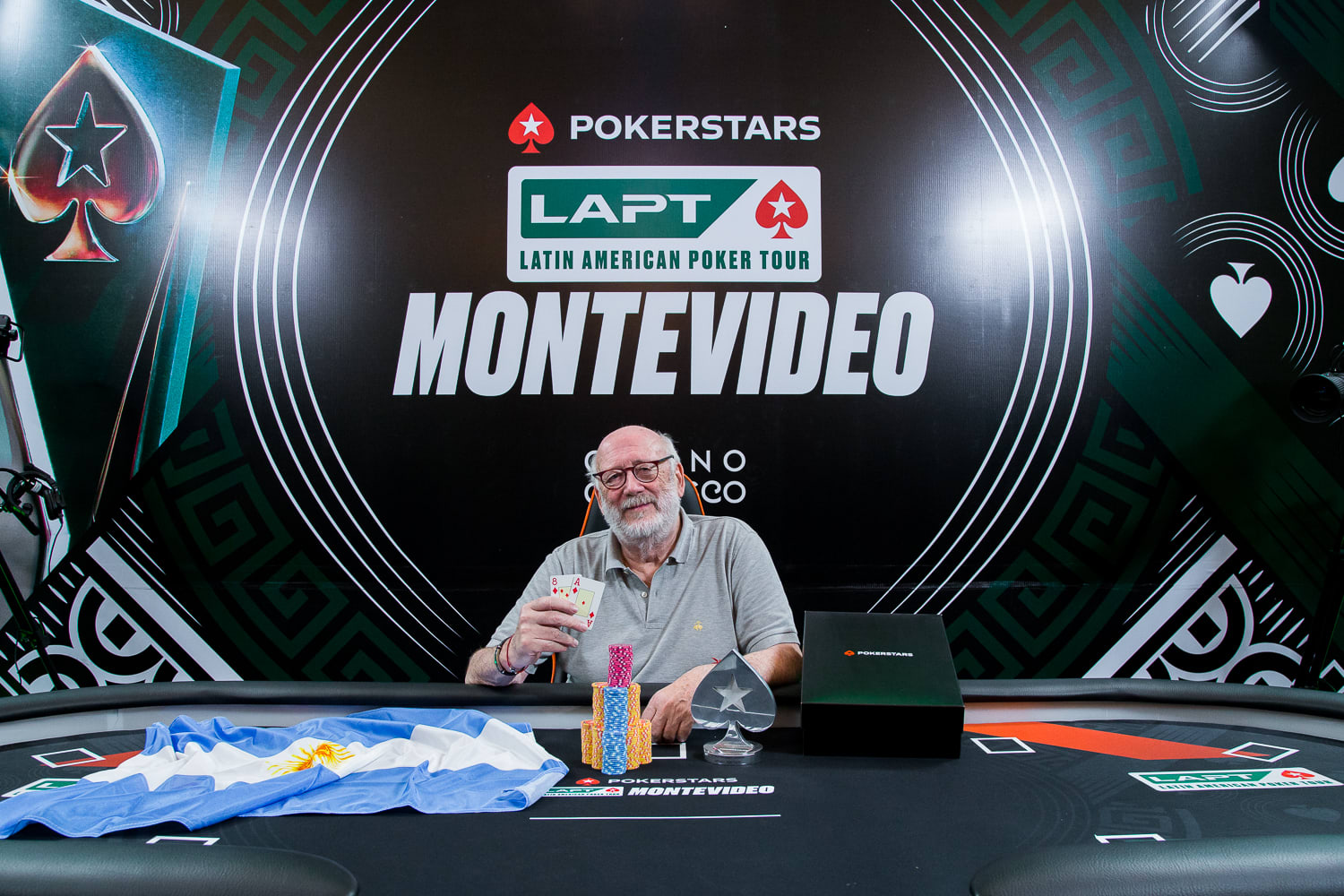 Litvak ya tiene su pica de campeón del LAPT Montevideo