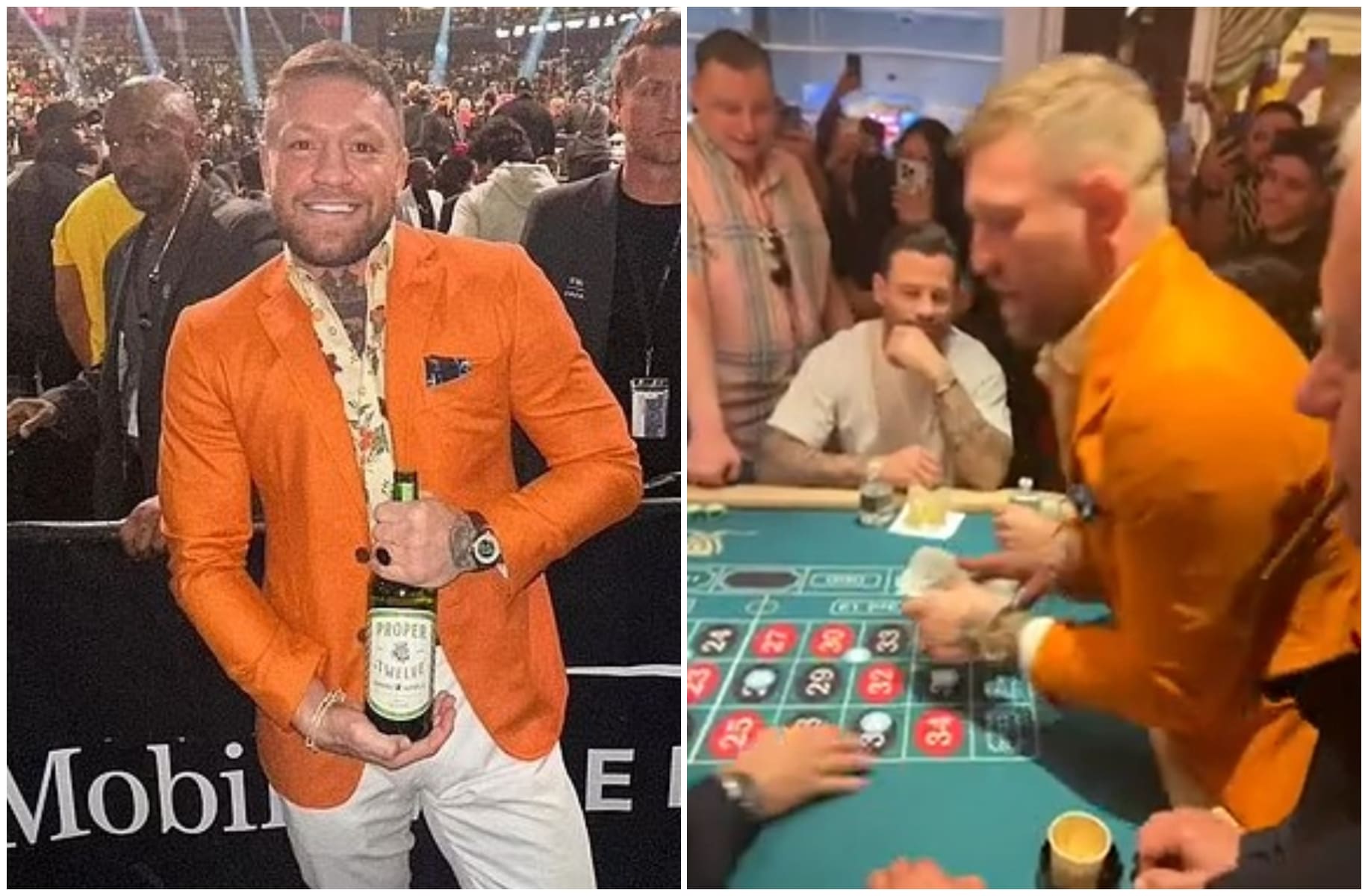 Connor McGregor en Las Vegas: del ring al casino