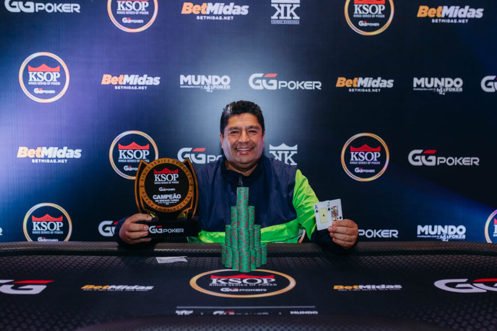 Cristian Aceitón dejó la bandera chilena en lo alto del KSOP