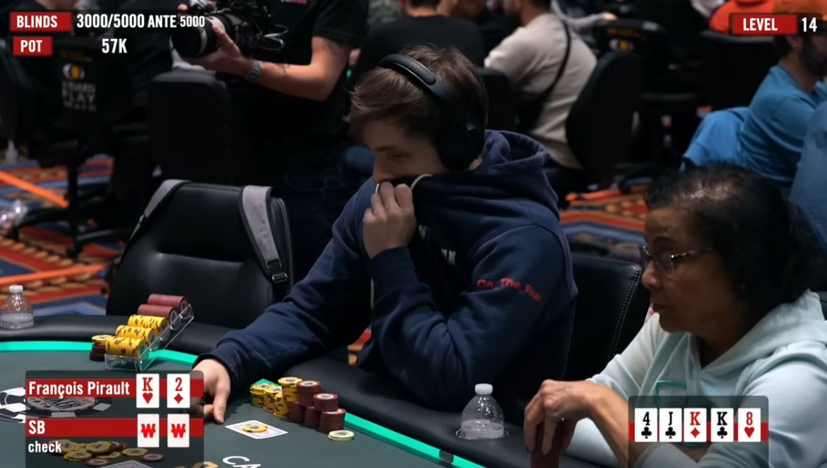 François Pirault comparte la perspectiva de un pro en la WSOP