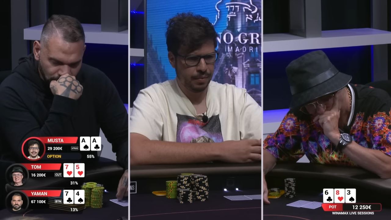 [VIDEO] ¿A ustedes les han crackeado ases con 7-4 off?