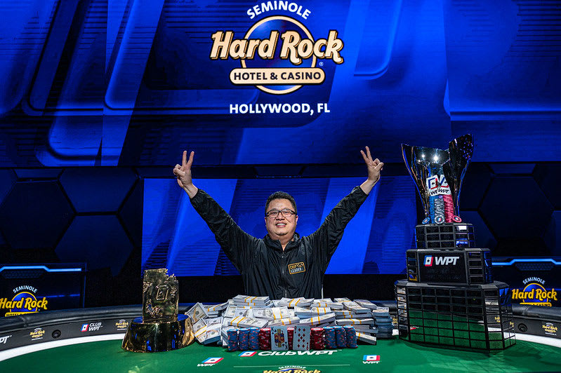 ¡Comenzó la hazaña! Weng salió campeón del WPT SHRP Showdown