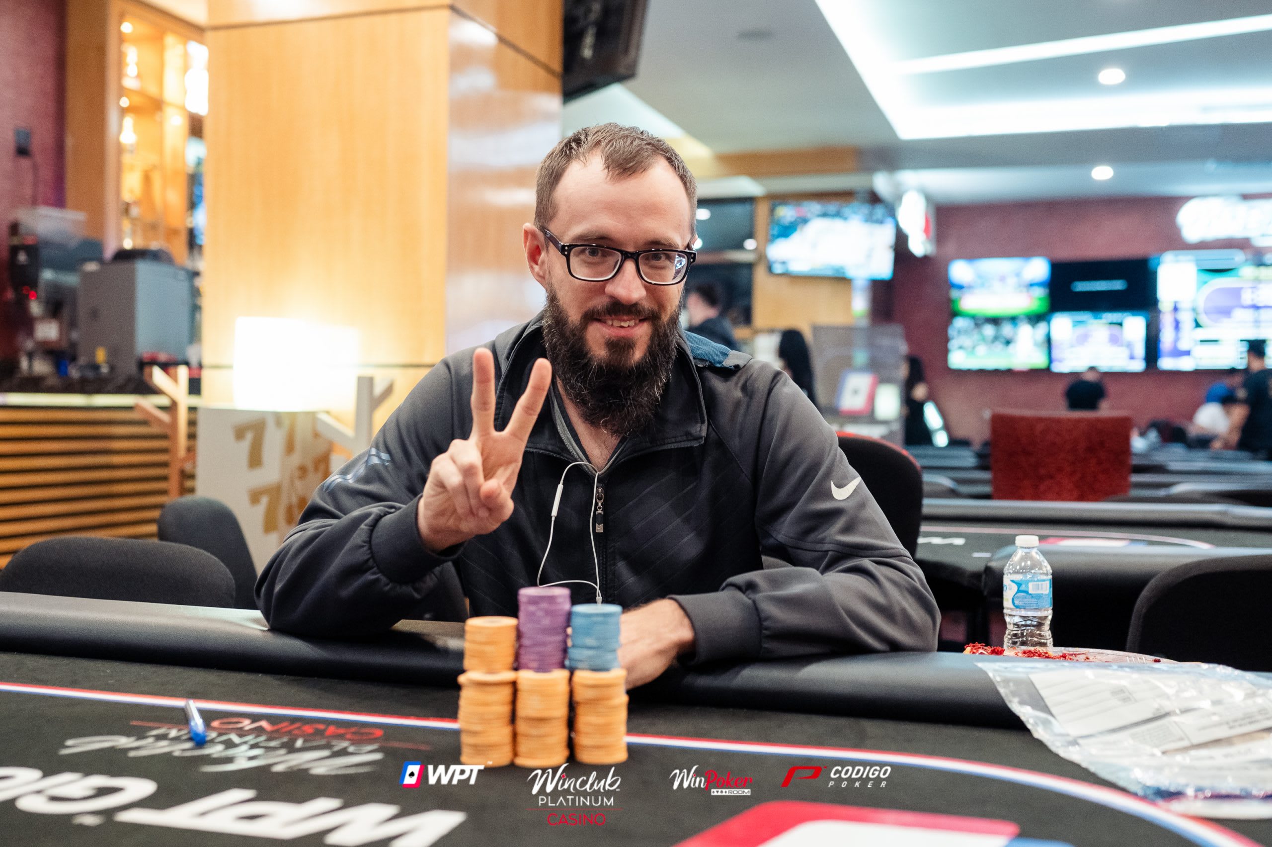 Zaika está a la cabeza del Día 1B del Main Event en Vallarta