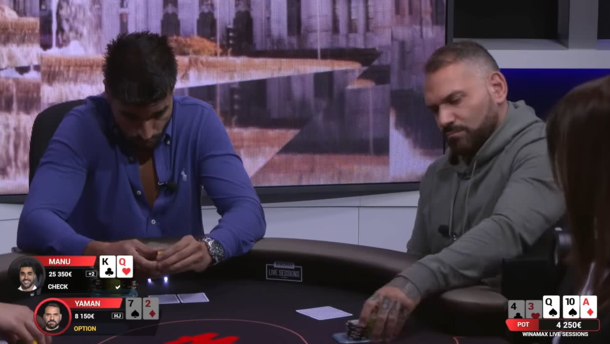 Un bluff con 7-2 off por 20 mil euros que salió mal