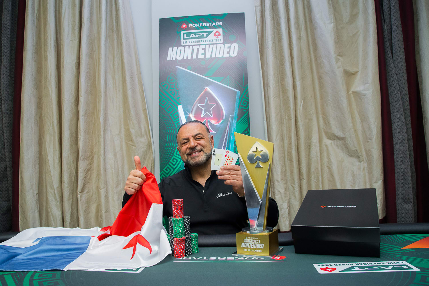 Levy Hertsel se quedó con el High Roller del LAPT
