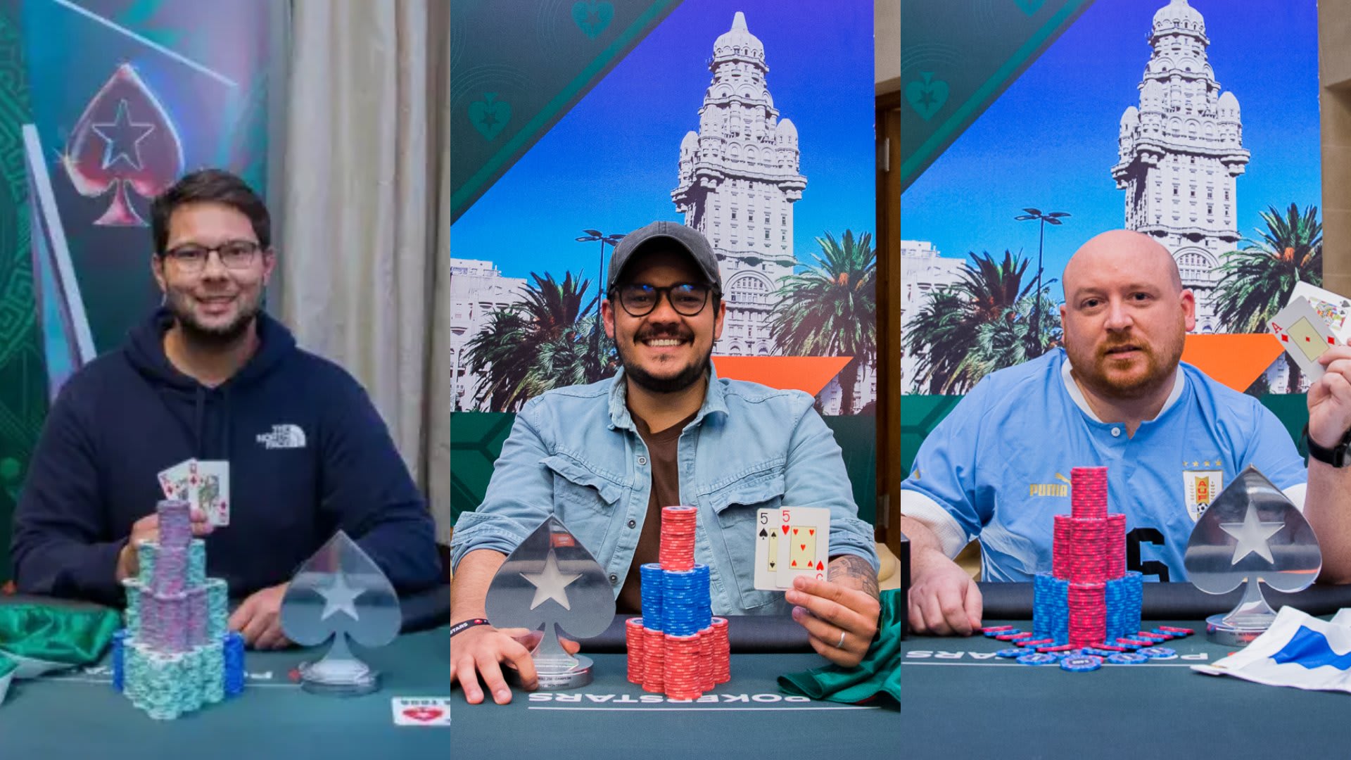 Mendes, Costa y Torrado ganaron sus picas del LAPT Montevideo