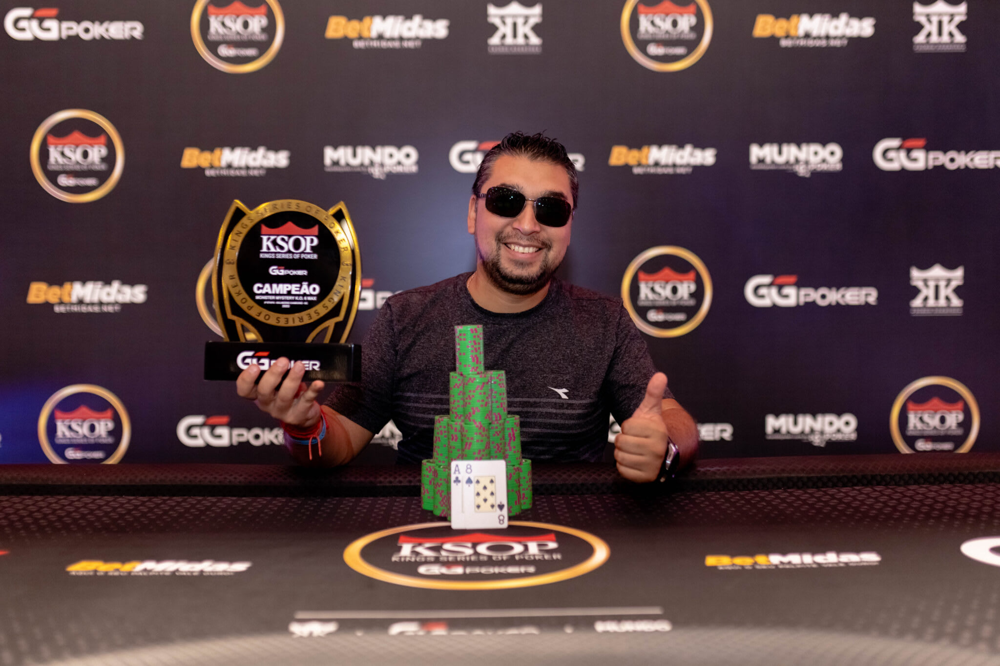 Rodrigo Bórquez fue el mejor cazador del KSOP Camboriú