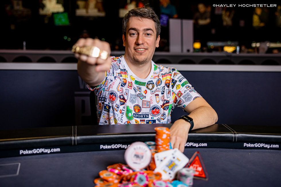 Pavel Plesuv se hizo millonario en la WSOP 2023