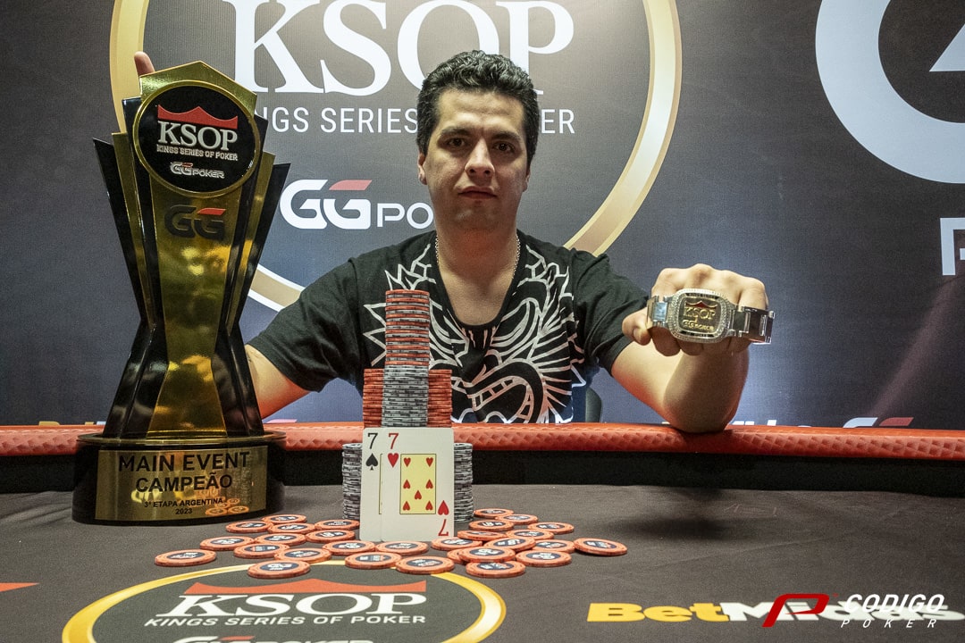 Federico Tur es el campeón del Main Event del KSOP Iguazú