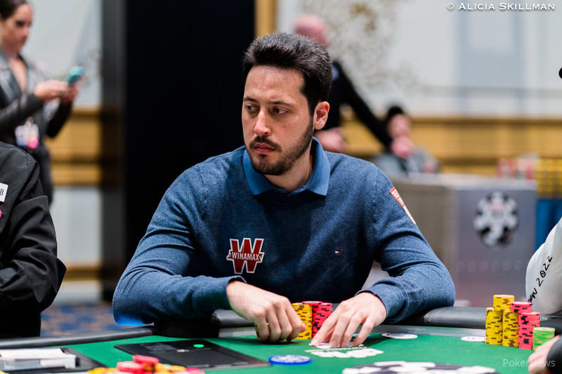 Mateos lidera y busca un nuevo brazalete en el US$100K High Roller