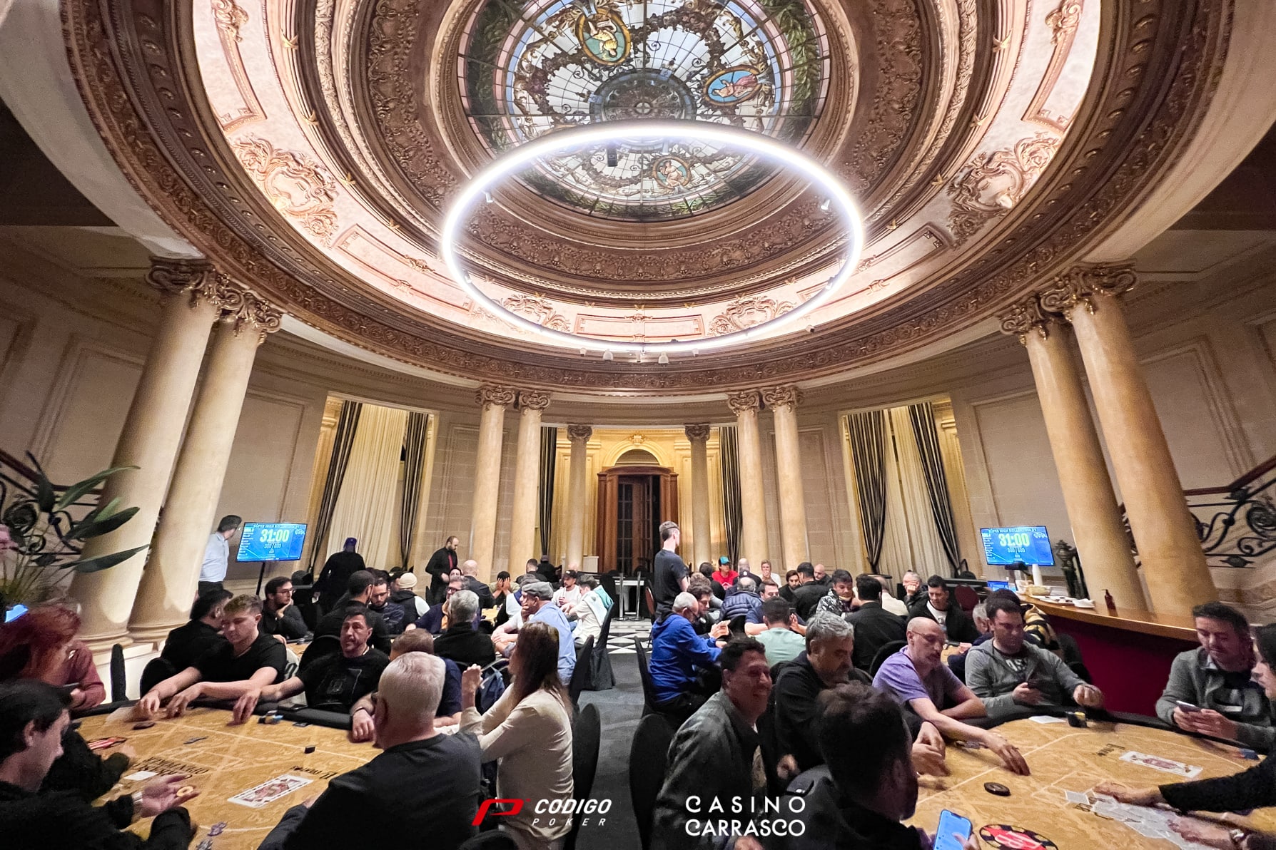 Con dos satélites, empieza el Carrasco Super High Roller