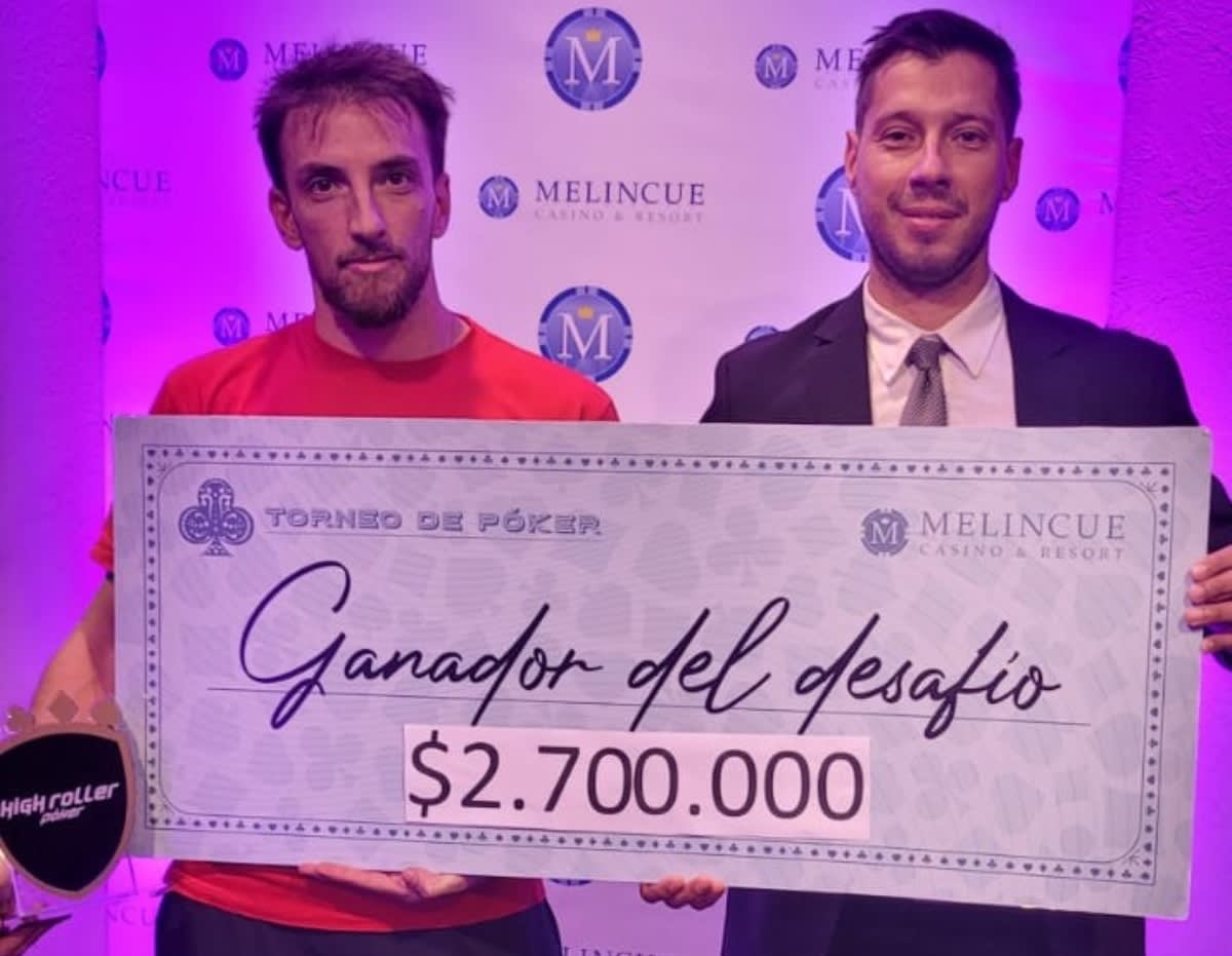 Machado se quedó con el High Roller en Melincué