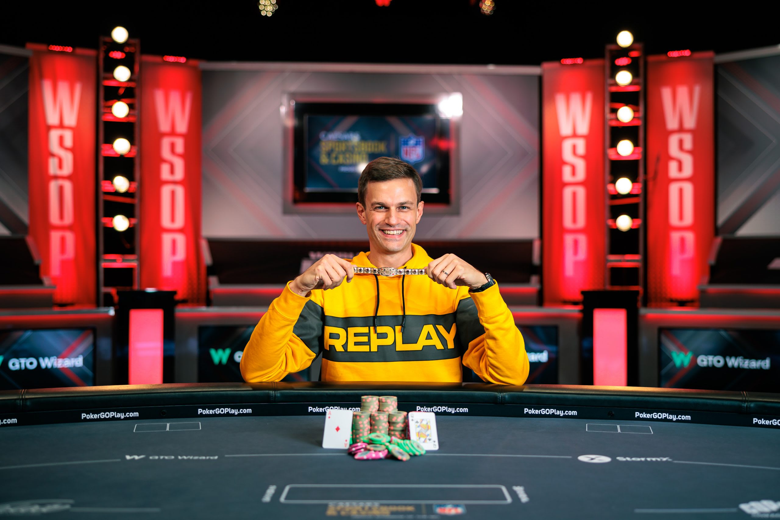 Vuilleumier ganó el primer premio millonario de la WSOP