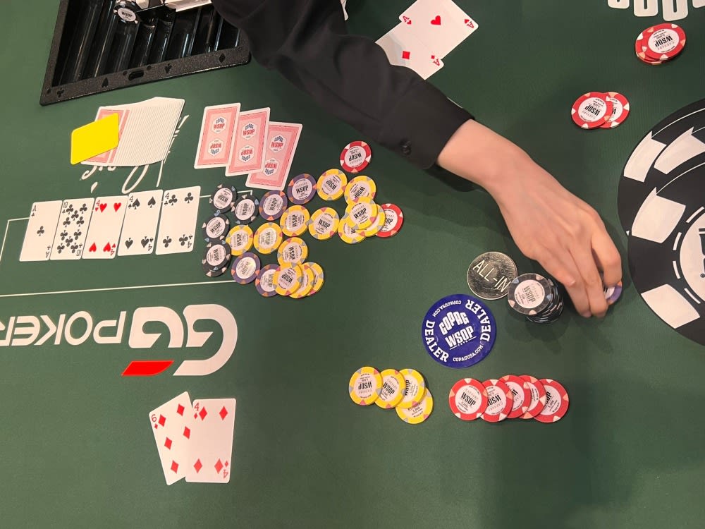 El primer gran e insólito coolerazo de la WSOP 2023