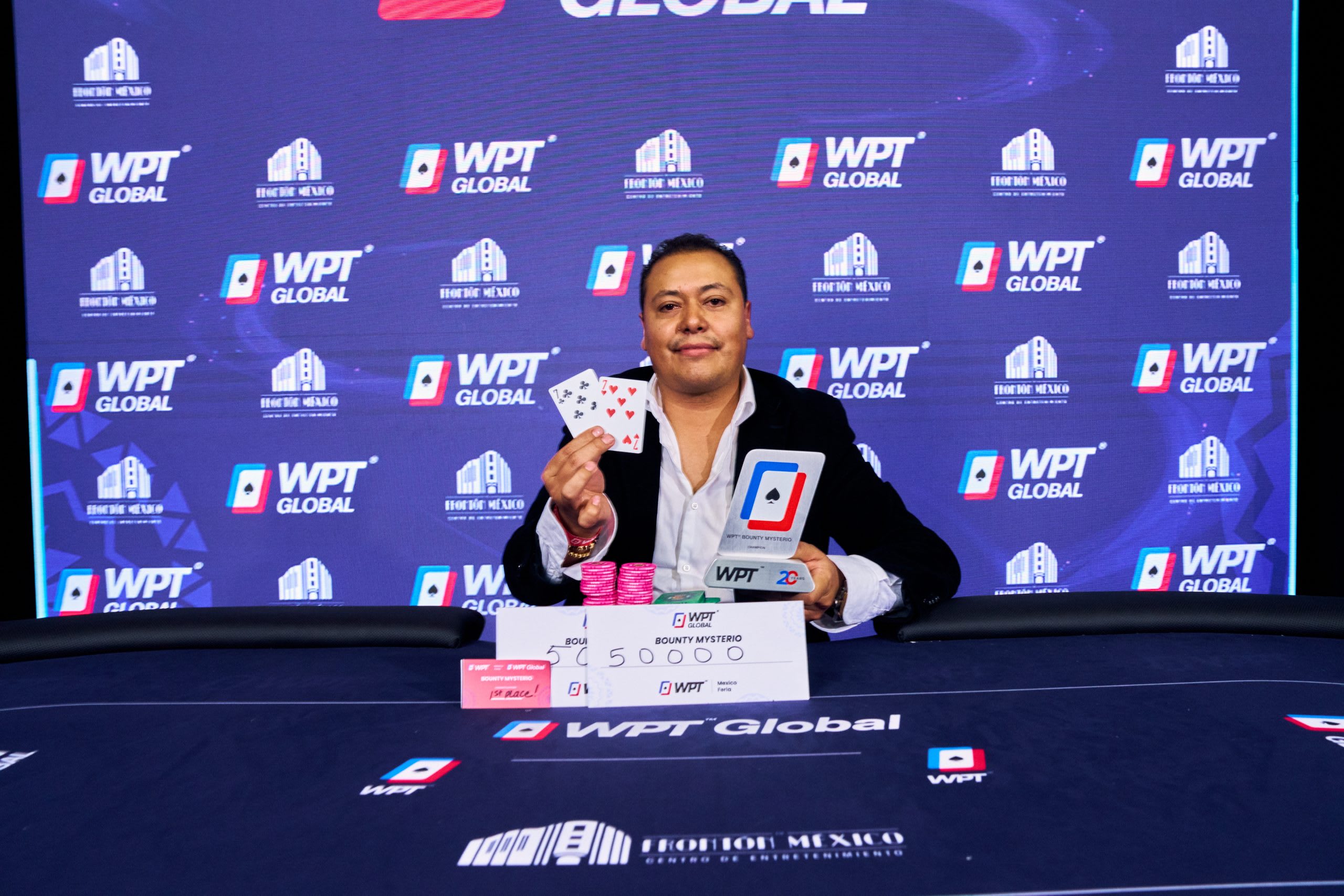 González se llevó el WPT Mystery Bounty CDMX