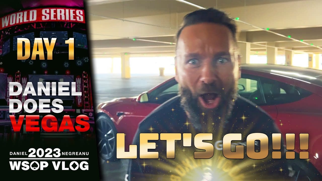Daniel Negreanu volvió a ser youtuber en la WSOP